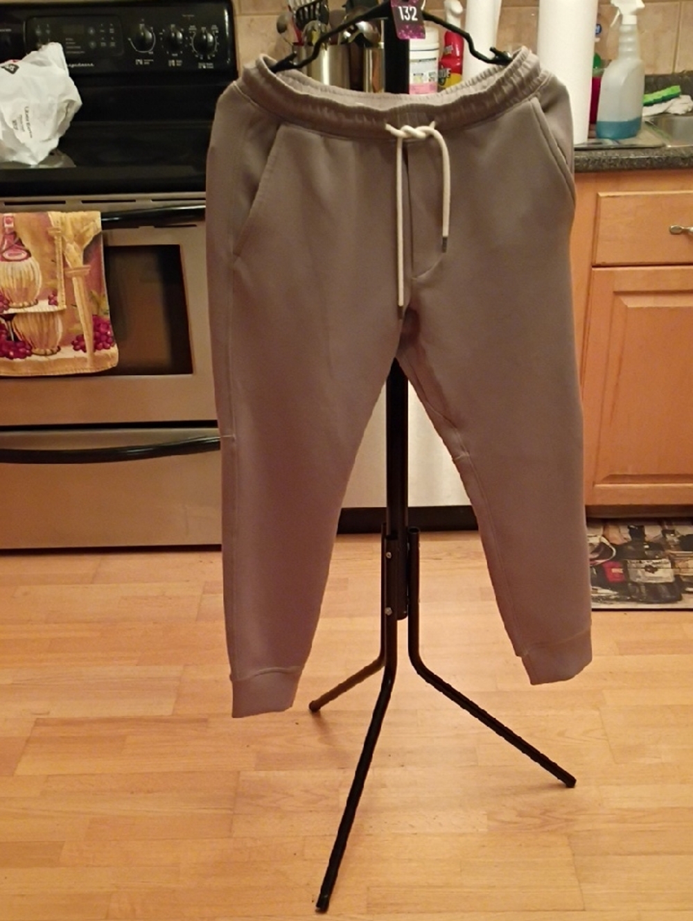 American Eagle Outfitters Gray Drawstring Joggers